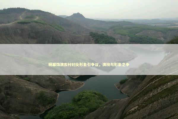 杨幂饰演农村妇女形象引争议，演技与形象之争