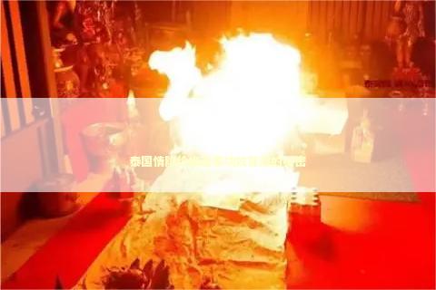 泰国情降价格法事功效背后的秘密