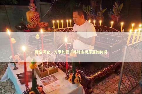 财宝满仓，万事如意！补财库祝愿语如何说
